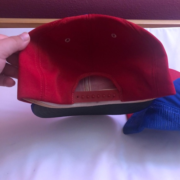 Vintage USA Red White and Blue Trucker Cap Bundle - Picture 3 of 10